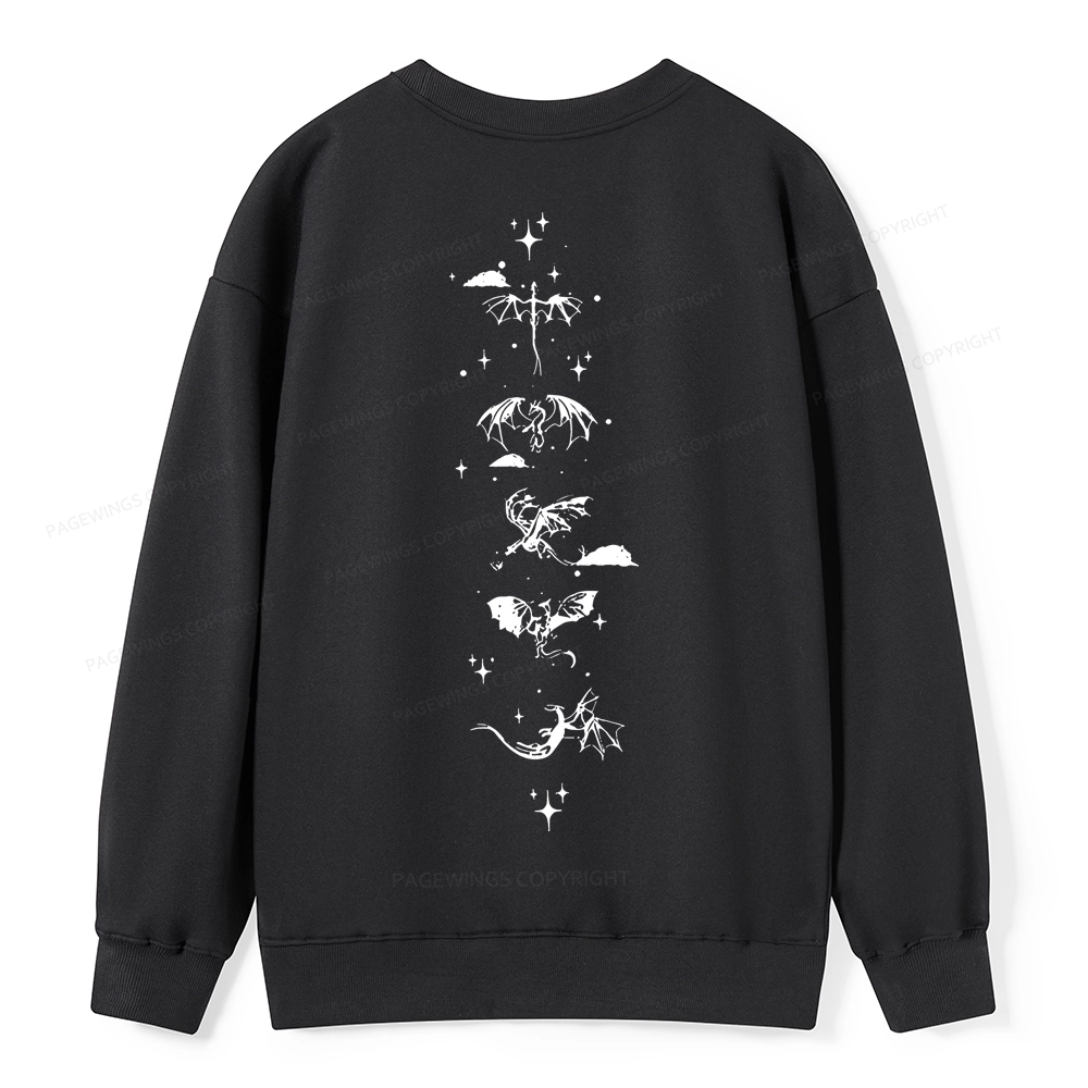 Pagewings Basgiath War College 2-Sided Unisex Classic Sweatshirt