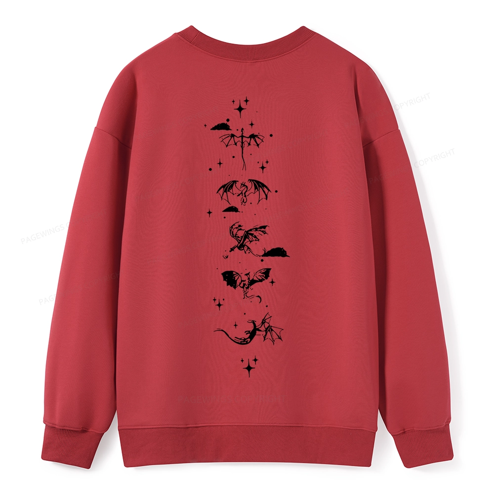 Pagewings Basgiath War College 2-Sided Unisex Classic Sweatshirt