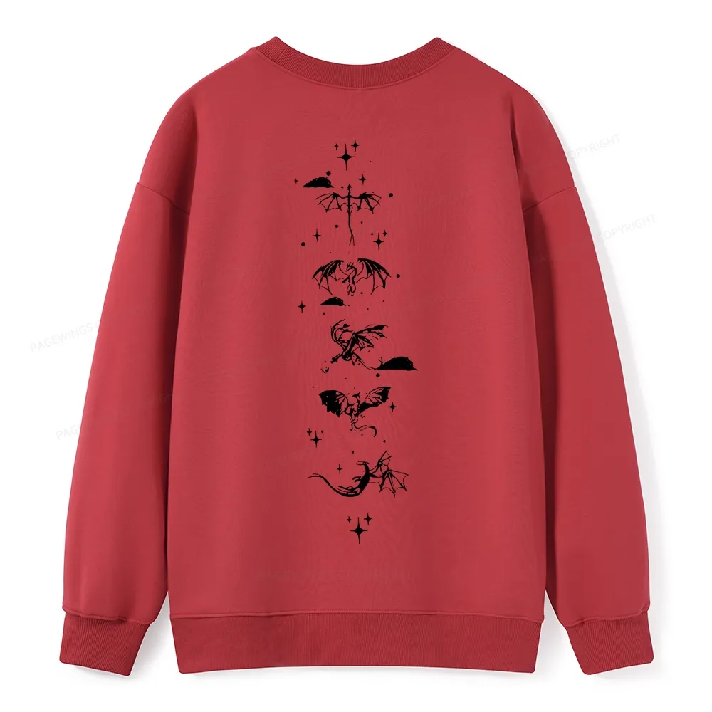 Pagewings Basgiath War College 2-Sided Unisex Classic Sweatshirt