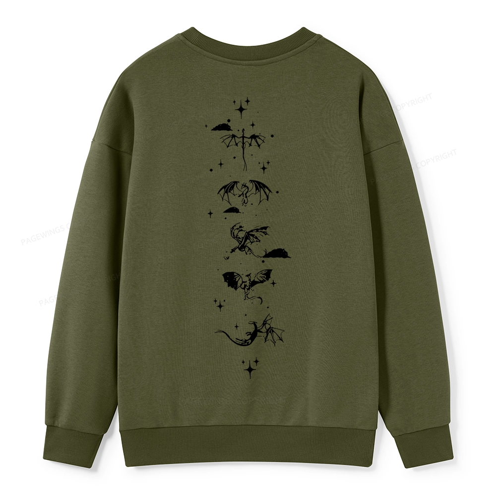 Pagewings Basgiath War College 2-Sided Unisex Classic Sweatshirt