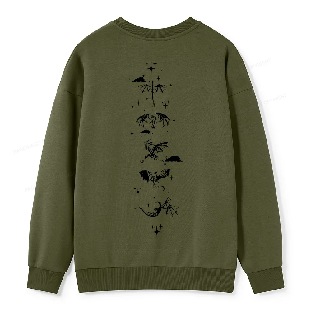 Pagewings Basgiath War College 2-Sided Unisex Classic Sweatshirt