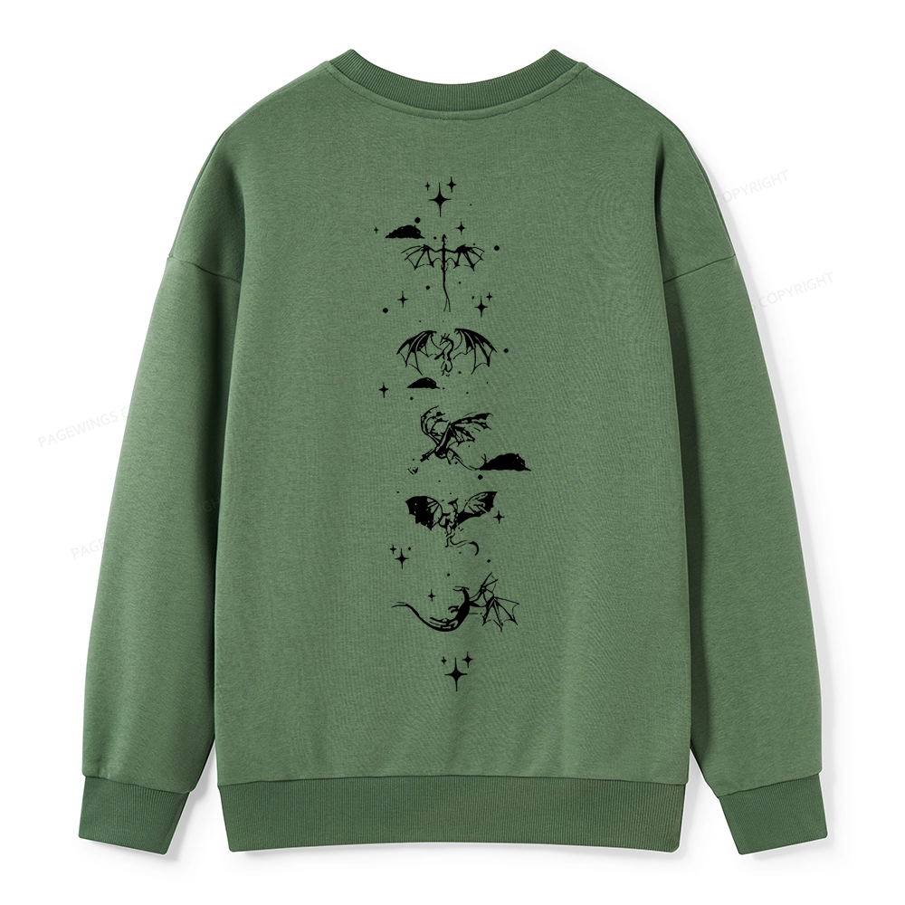 Pagewings Basgiath War College 2-Sided Unisex Classic Sweatshirt