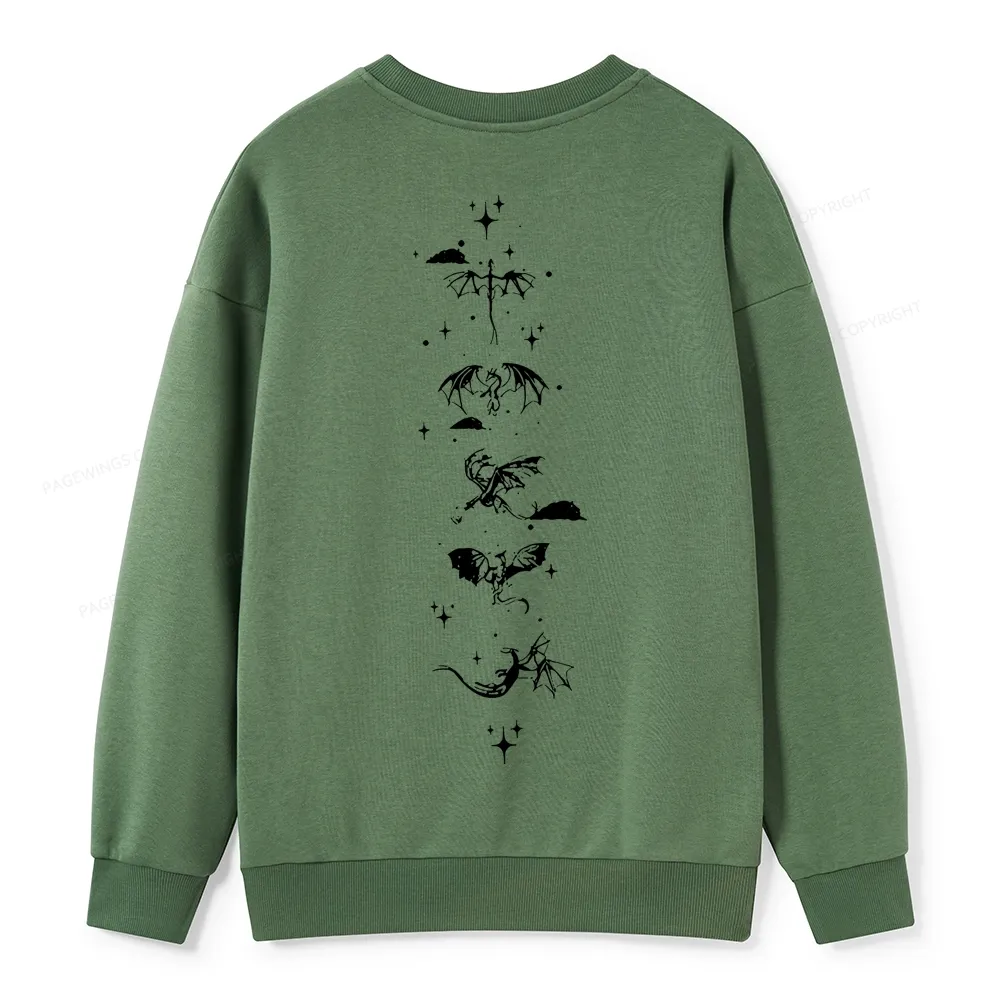 Pagewings Basgiath War College 2-Sided Unisex Classic Sweatshirt