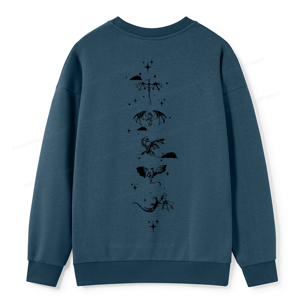Pagewings Basgiath War College 2-Sided Unisex Classic Sweatshirt