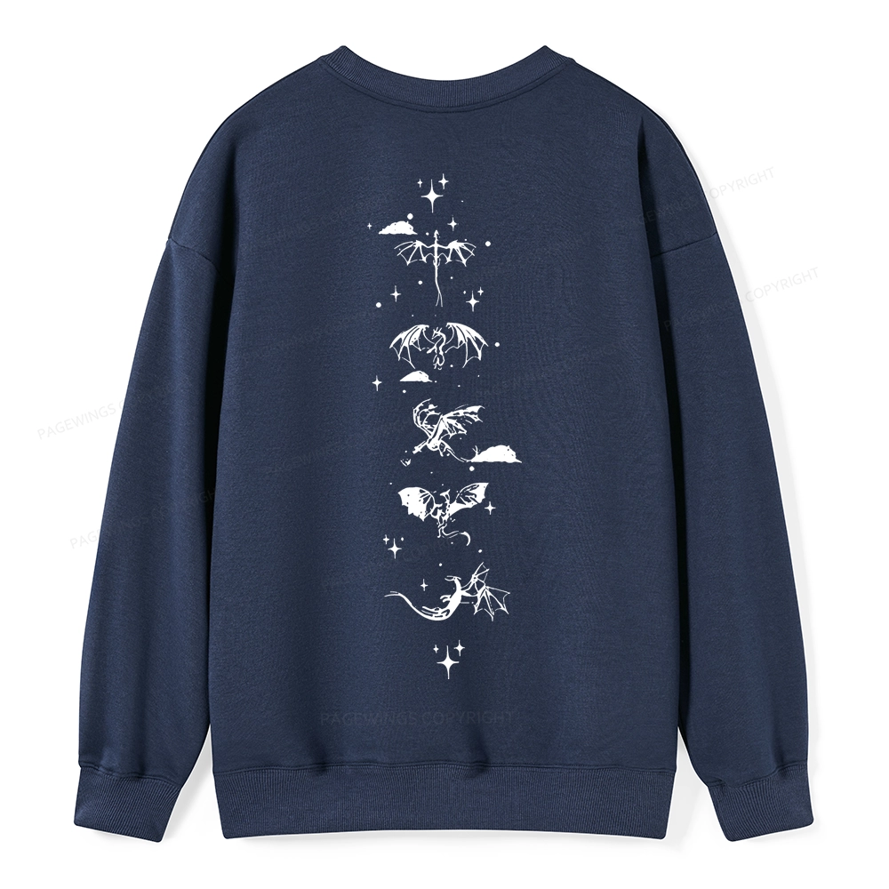 Pagewings Basgiath War College 2-Sided Unisex Classic Sweatshirt