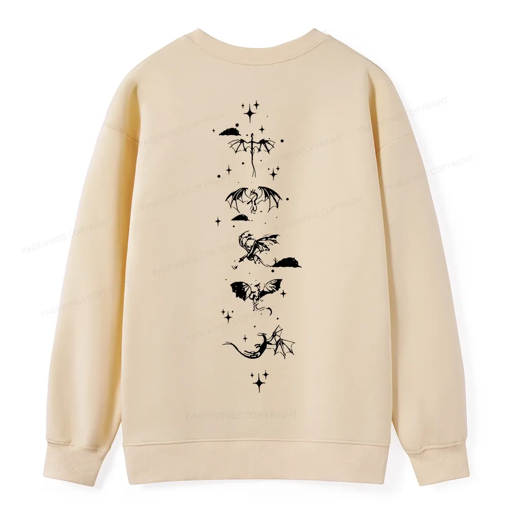 Pagewings Basgiath War College 2-Sided Unisex Classic Sweatshirt