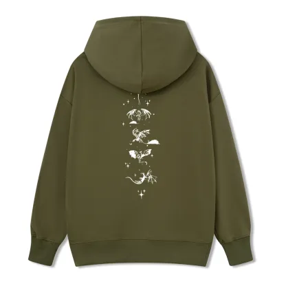 Pagewings Basgiath War College 2-Sided Unisex Classic Hoodie