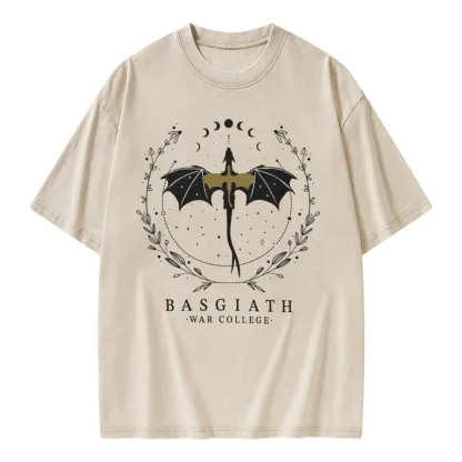 Pagewings Basgiath War College Unisex Washed T-shirt
