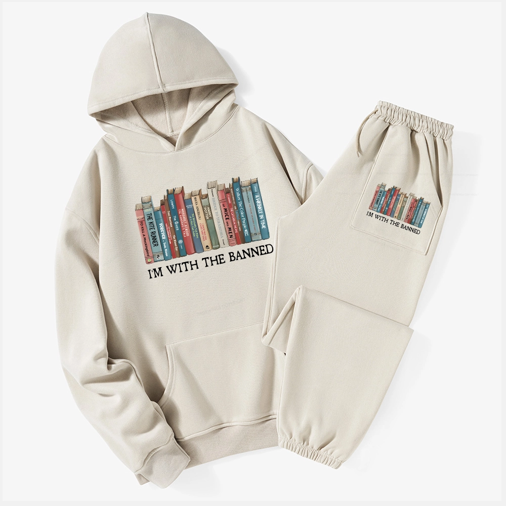Pagewings I'm With The Banned Unisex Sweatshirt
