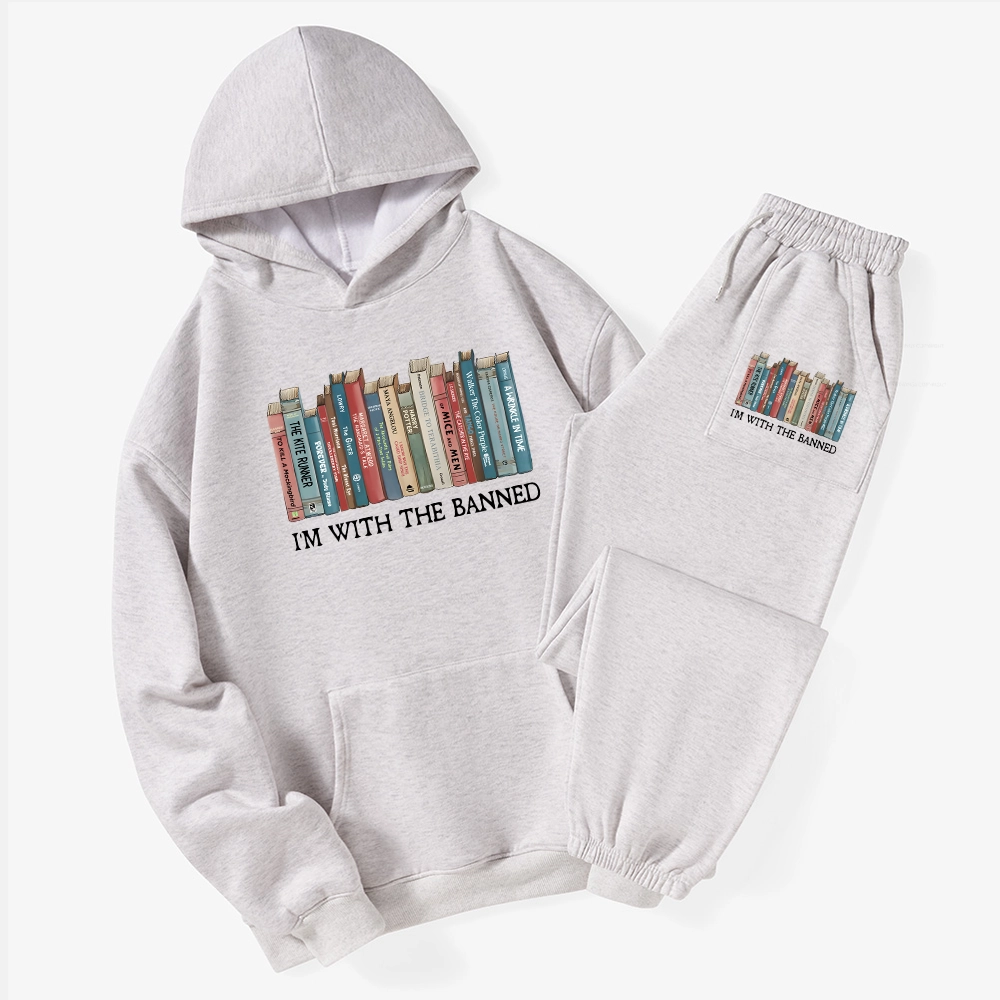 Pagewings I'm With The Banned Unisex Sweatshirt