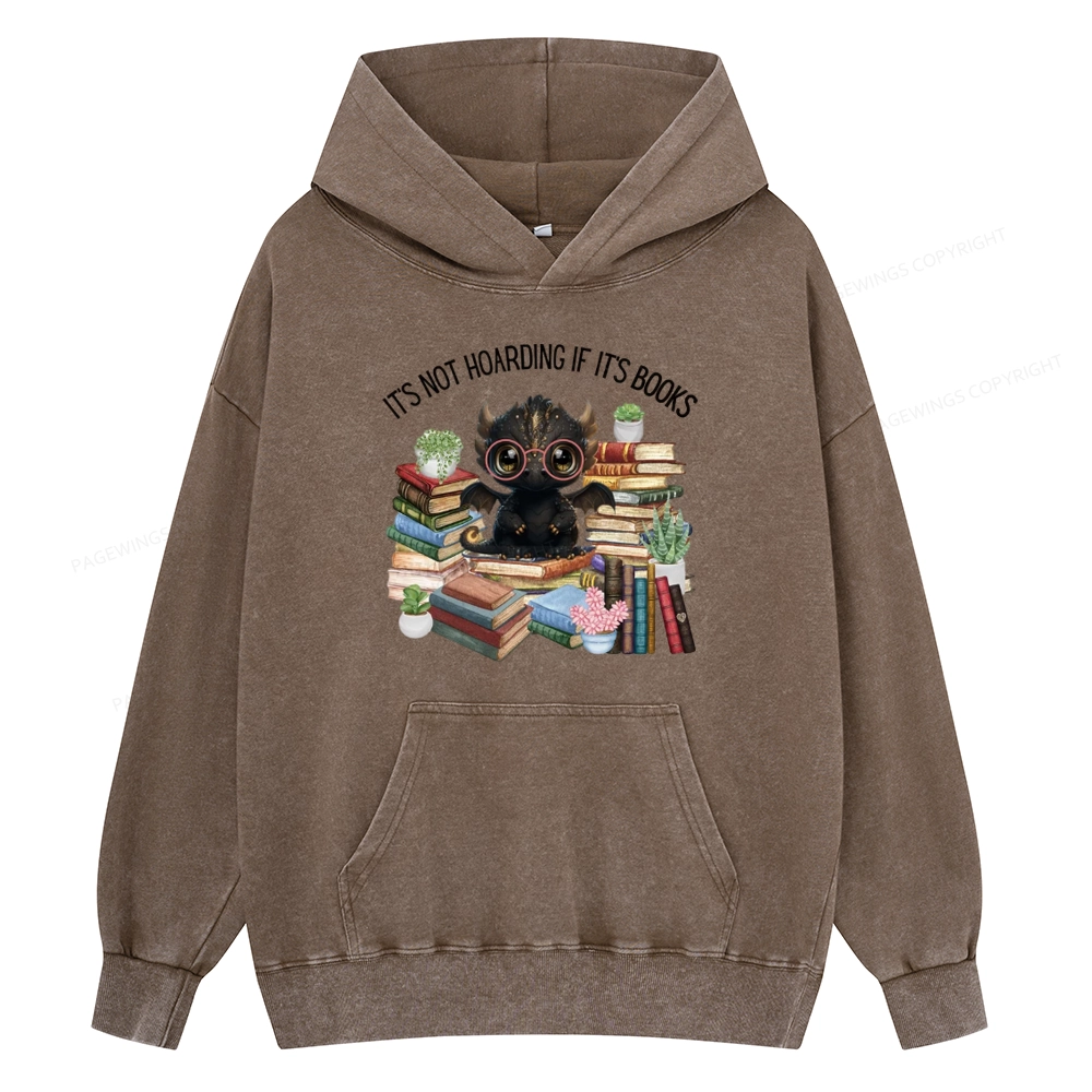 [Copy]Pagewings Fourth Wing Merry Bookmas Unisex Washed Hoodie