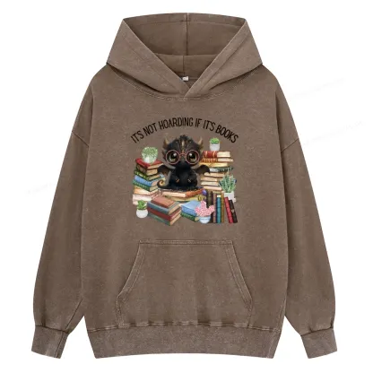 [Copy]Pagewings Fourth Wing Merry Bookmas Unisex Washed Hoodie