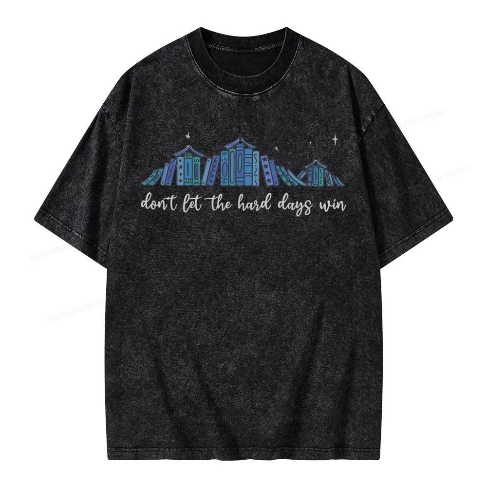 Pagewings Emotionally Attached To Fictional Characters Unisex Washed T