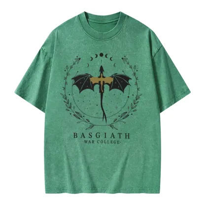 Pagewings Basgiath War College Unisex Washed T-shirt