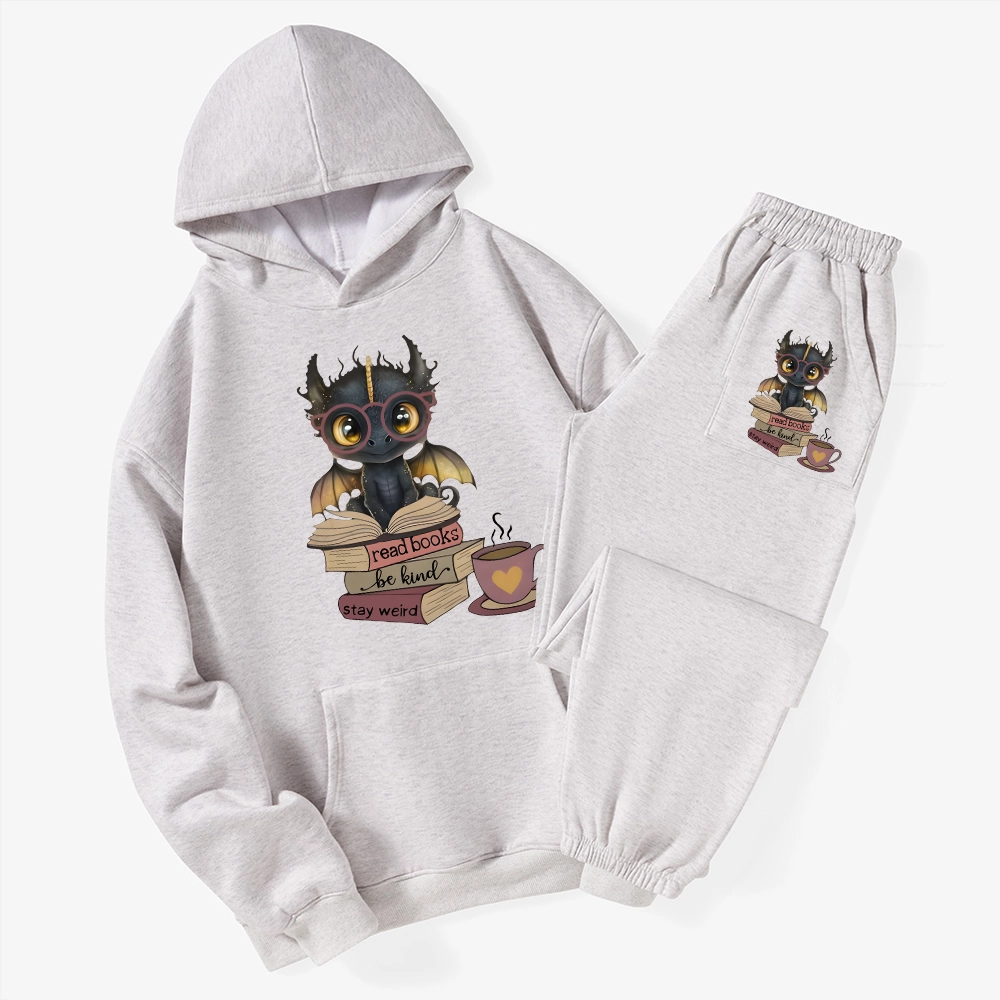 Pagewings Fourth Wing Dargon Unisex Fleece Hoodie Set