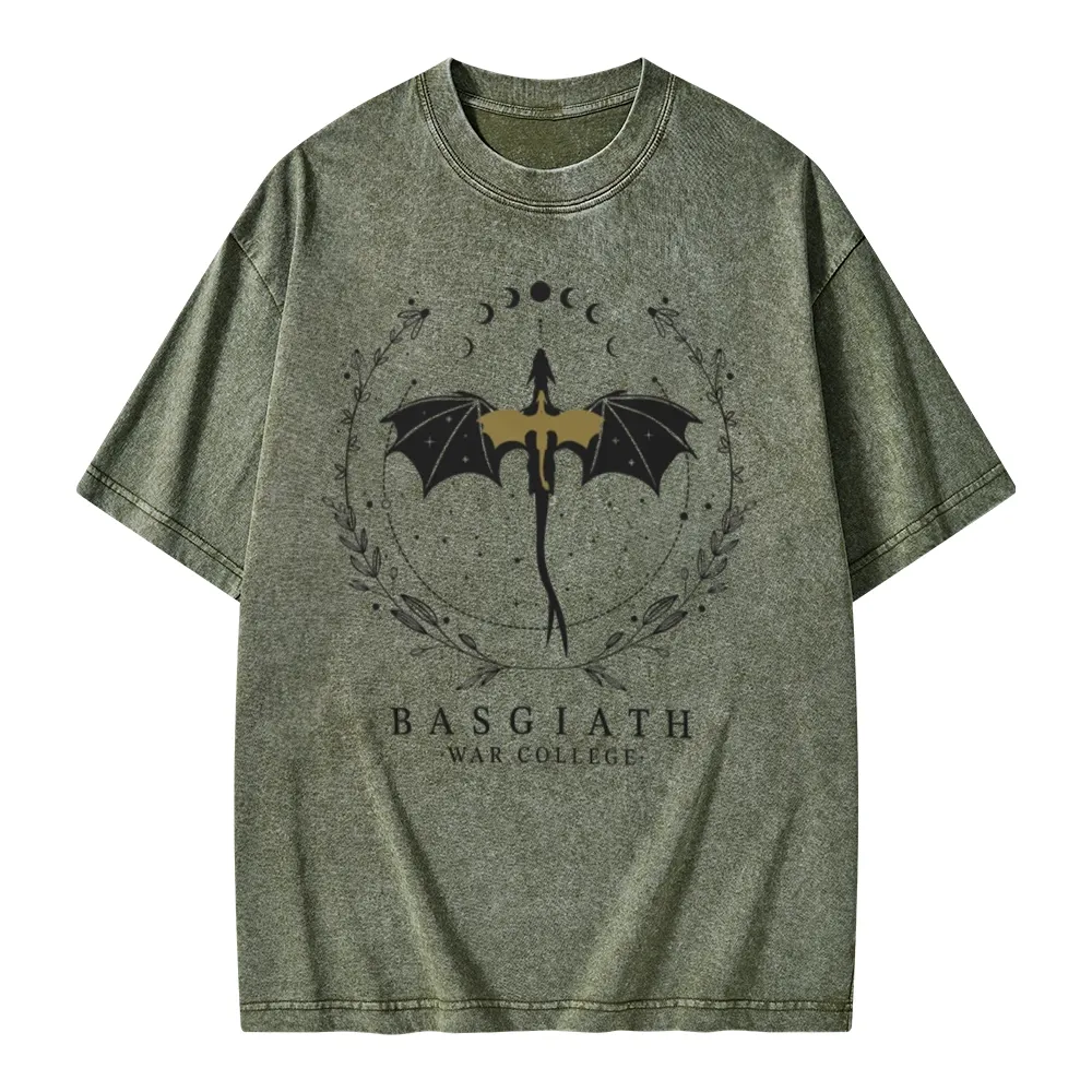 Pagewings Basgiath War College Unisex Washed T-shirt