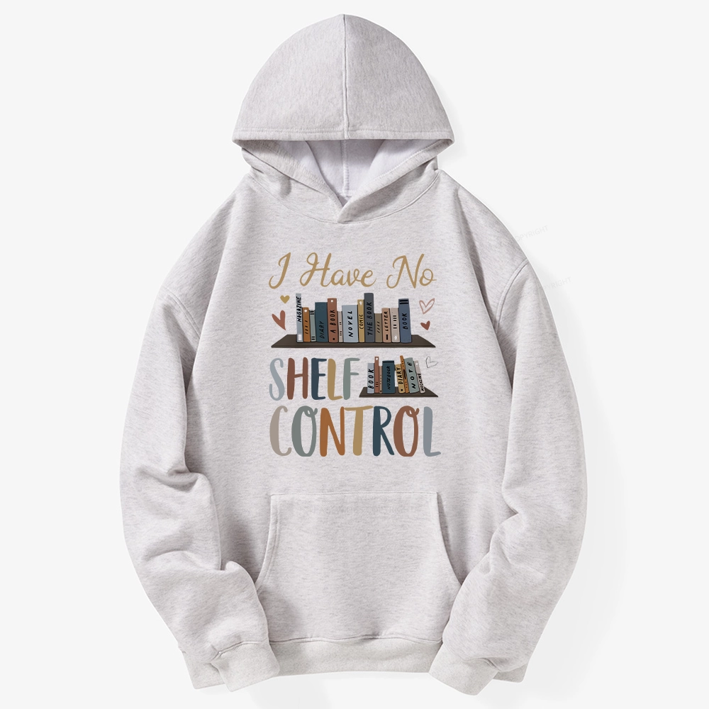 Pagewings I Have No Shelf Control Unisex Fleece Hoodie Set