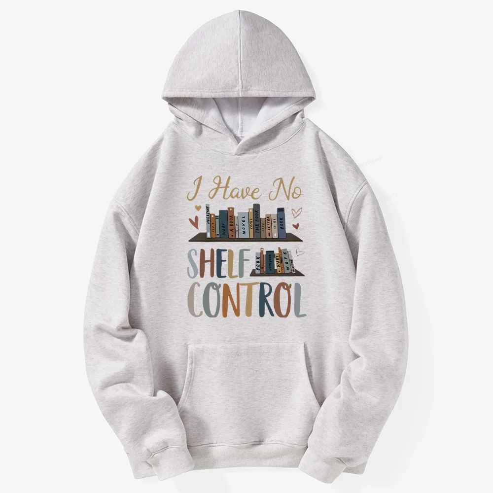 Pagewings I Have No Shelf Control Unisex Fleece Hoodie Set