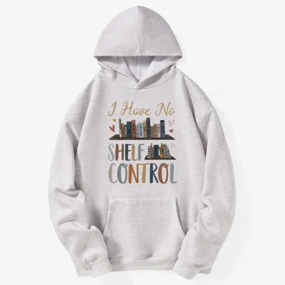 Pagewings I Have No Shelf Control Unisex Fleece Hoodie Set
