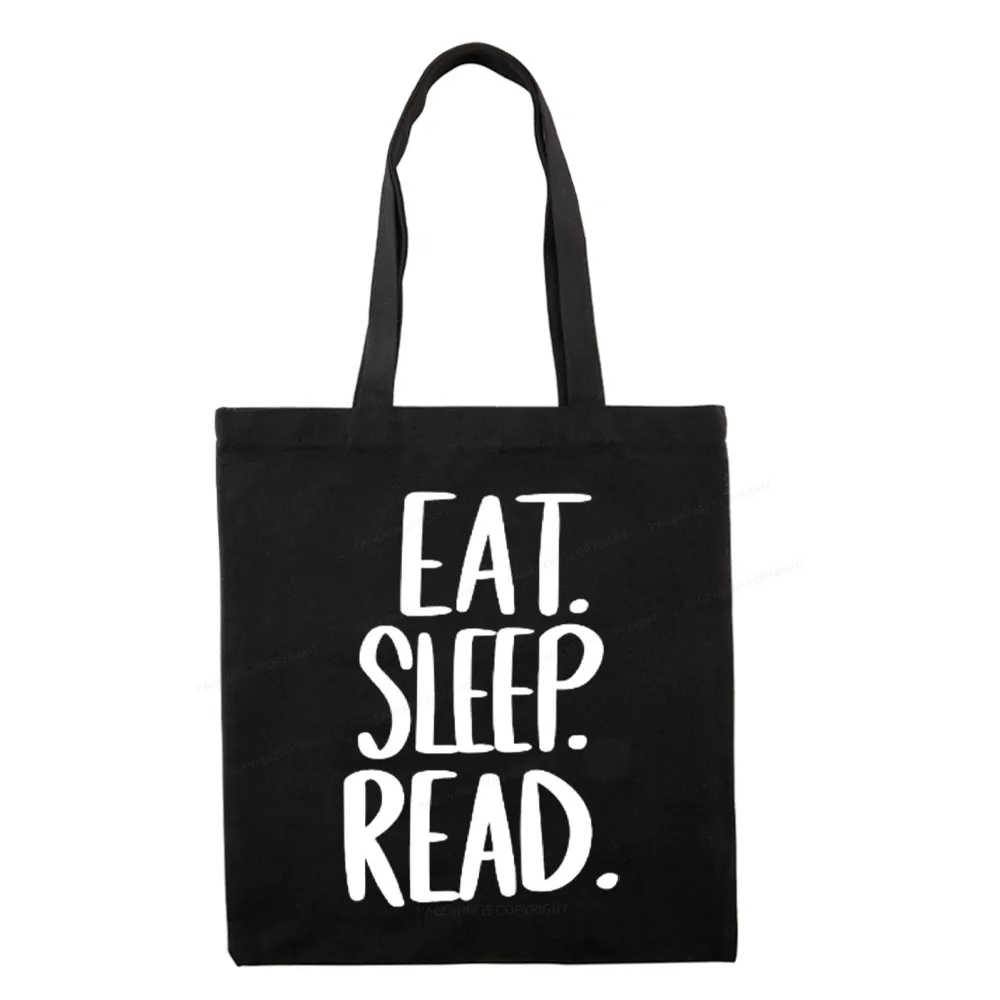 Pagewings Eat Sleep Read Tote Bag