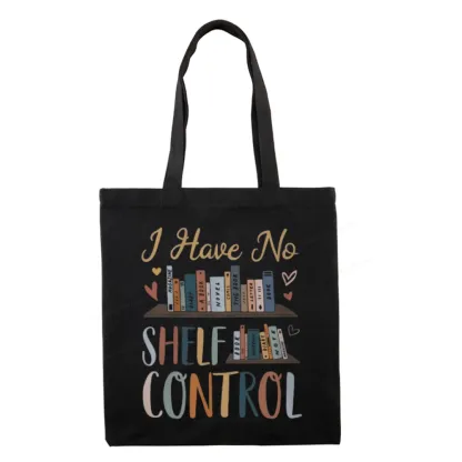 Pagewings I Have No Shelf Control Unite Tote Bag