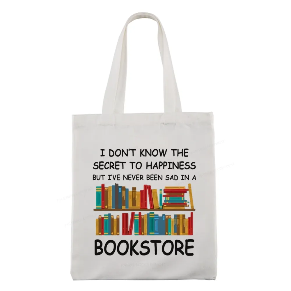 Pagewings I've Never Been Sad In A Bookstore Tote Bag