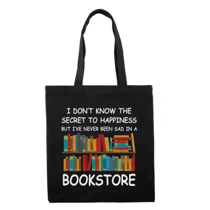 Pagewings I've Never Been Sad In A Bookstore Tote Bag
