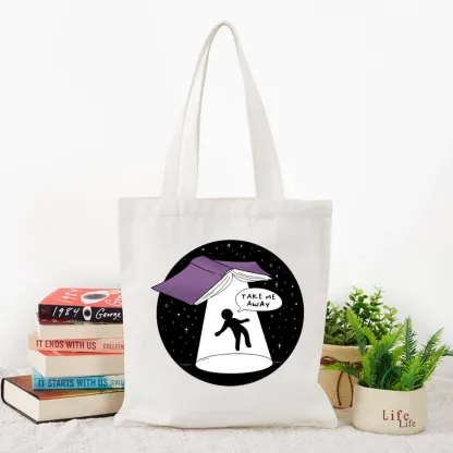 Pagewings Take Me Away Tote Bag