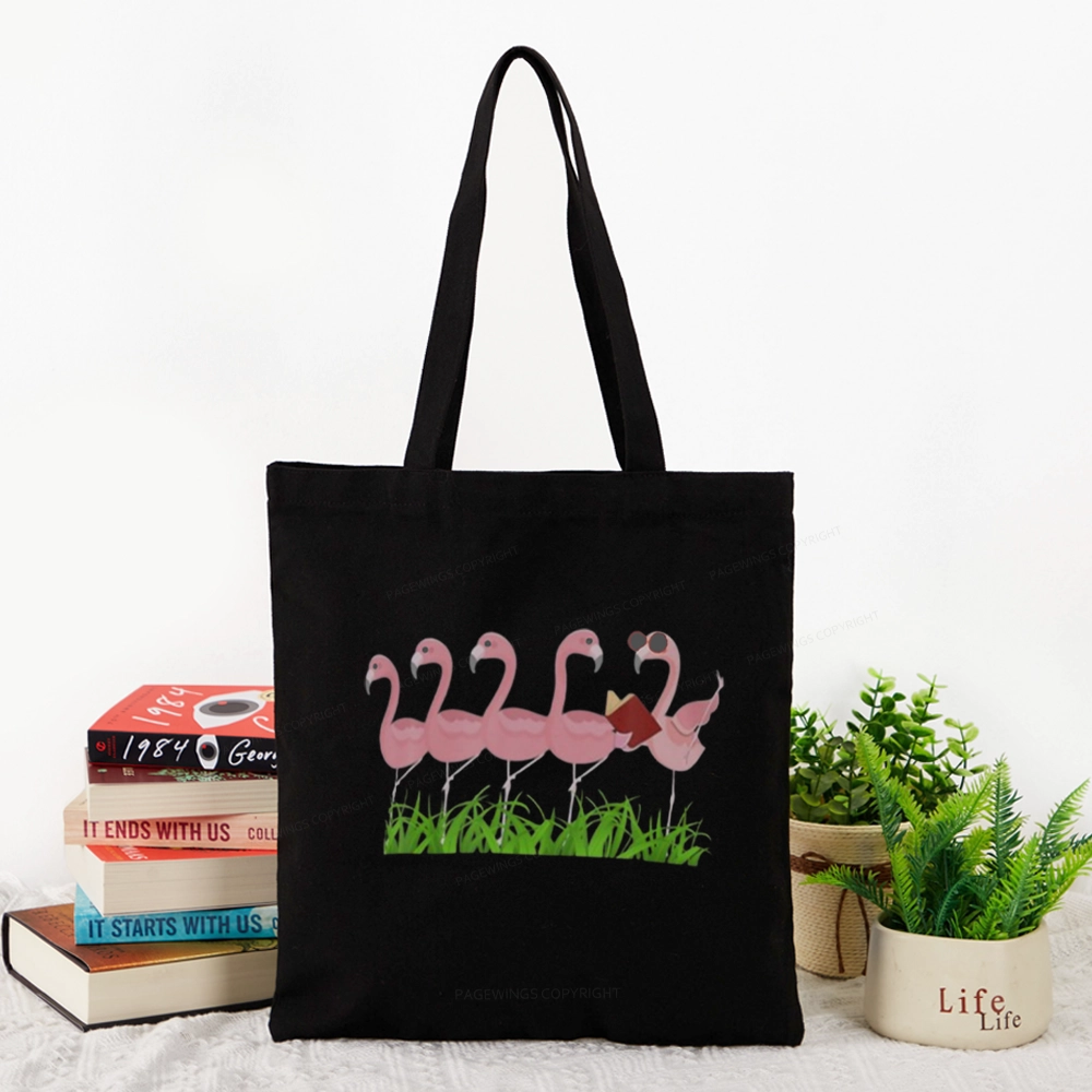 Pagewings Dogs Books And Coffee Tote Bag