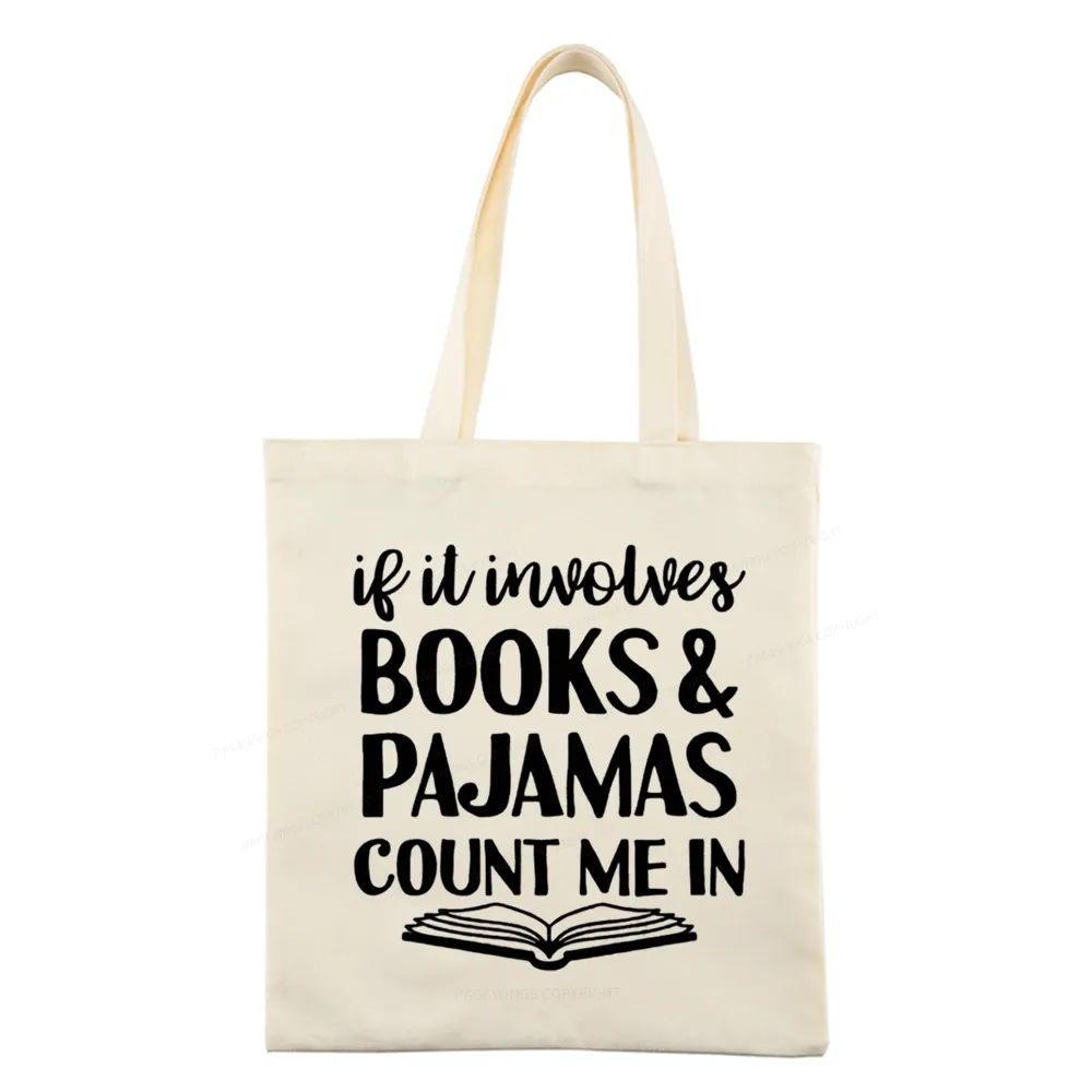 Pagewings Books And Pajamas Tote Bag