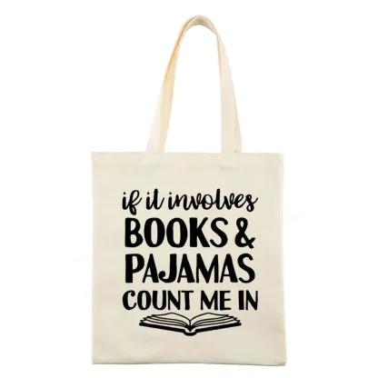 Pagewings Books And Pajamas Tote Bag