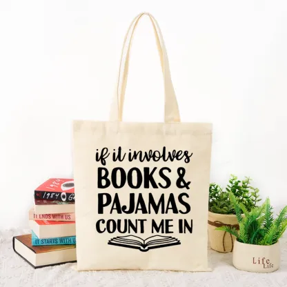 Pagewings Books And Pajamas Tote Bag