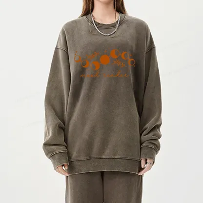 Pagewings Mood Reader Unisex Washed Sweatshirt