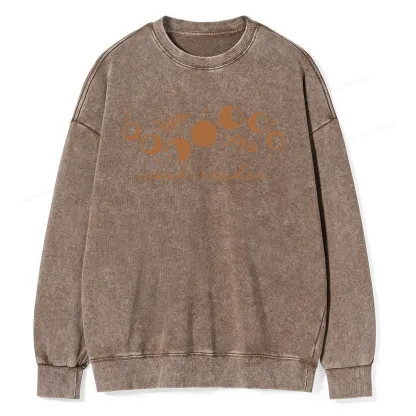 Pagewings Mood Reader Unisex Washed Sweatshirt