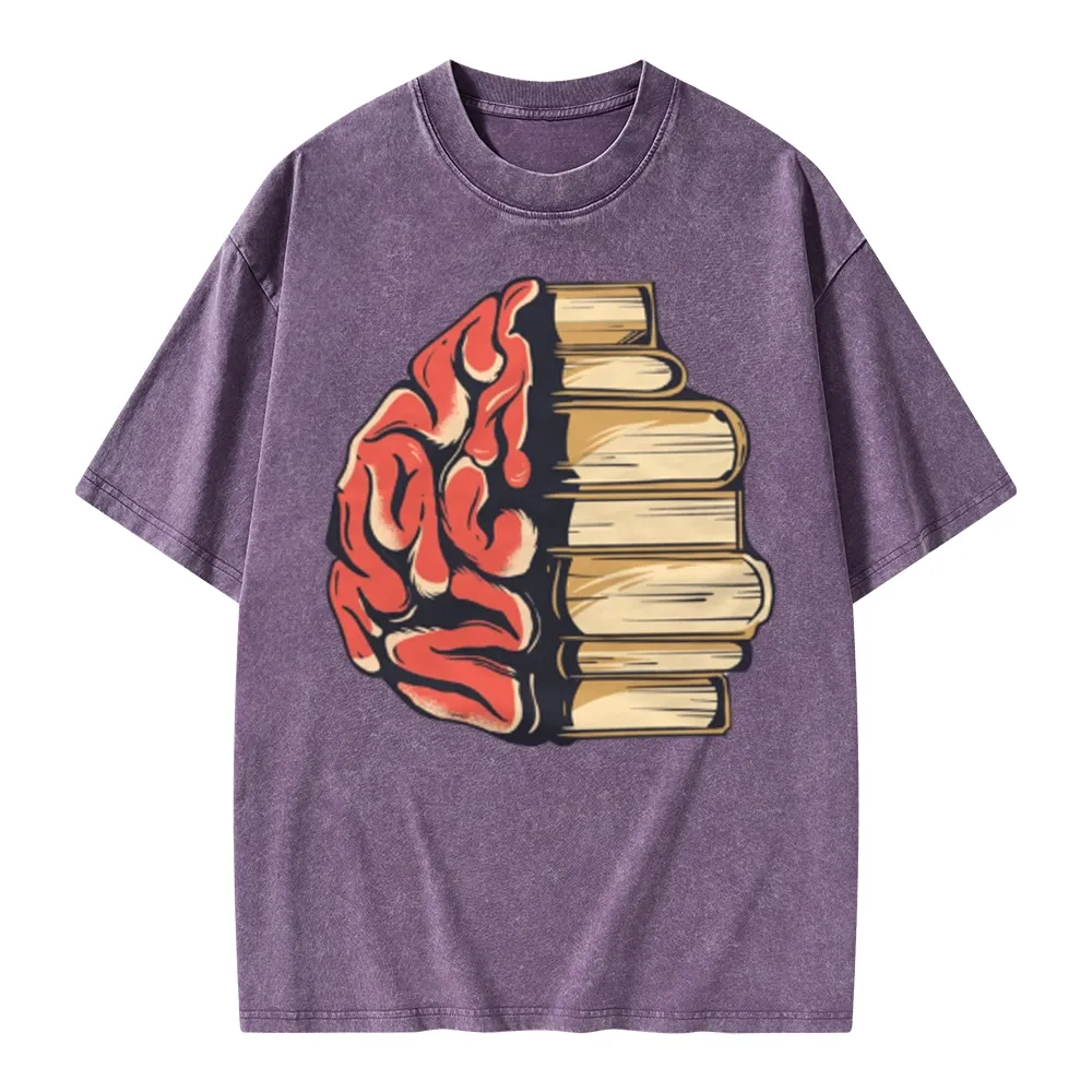 Pagewings Emotionally Attached To Fictional Characters Unisex Washed T