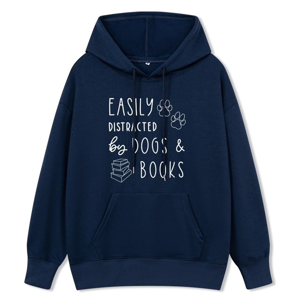 Pagewings Dogs And Books Unisex Classic Hoodie