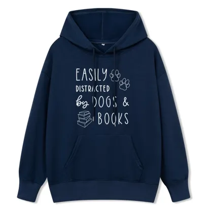 Pagewings Dogs And Books Unisex Classic Hoodie