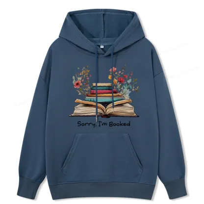 Pagewings Sorry I'm Booked Unisex Classic Hoodie
