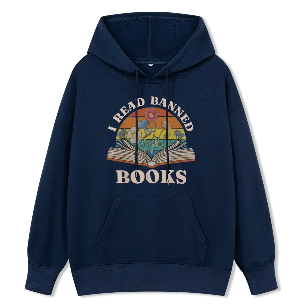 Pagewings I Read Banned Books Unisex Classic Hoodie