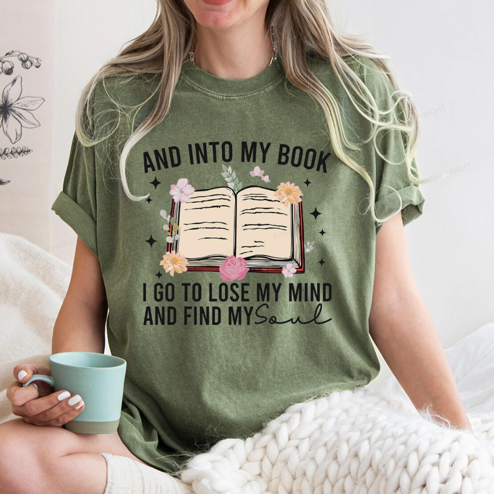 Pagewings To Lose My Mind And Find My Soul Unisex Washed T-shirt