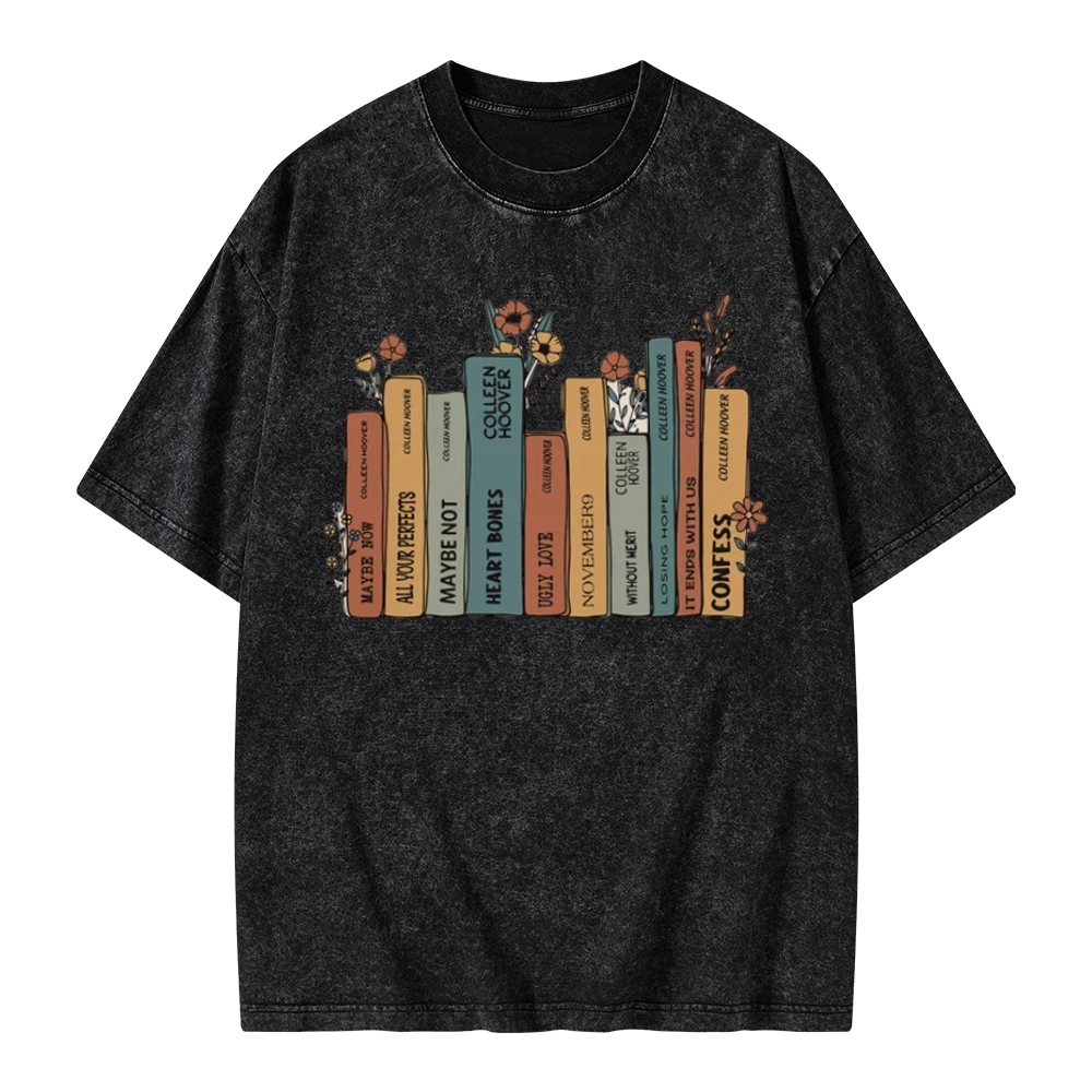 Pagewings It Ends With Us CoHo Unisex Washed T-shirt