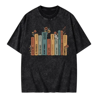 Pagewings It Ends With Us CoHo Unisex Washed T-shirt