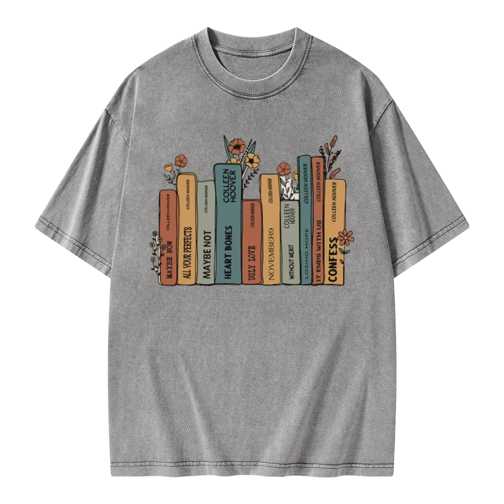 Pagewings It Ends With Us CoHo Unisex Washed T-shirt