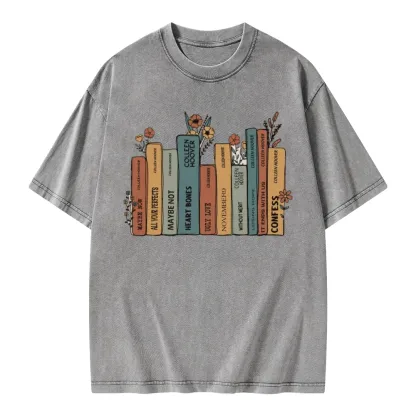 Pagewings It Ends With Us CoHo Unisex Washed T-shirt