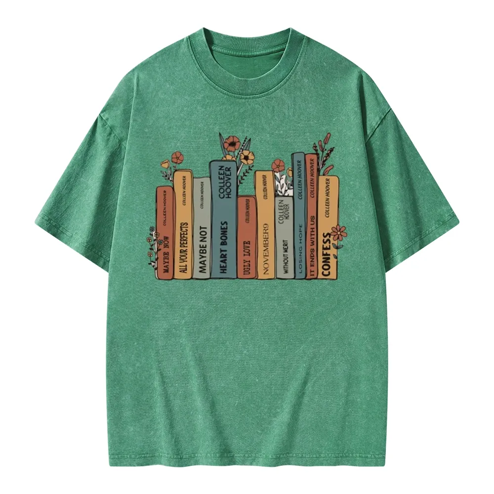 Pagewings It Ends With Us CoHo Unisex Washed T-shirt