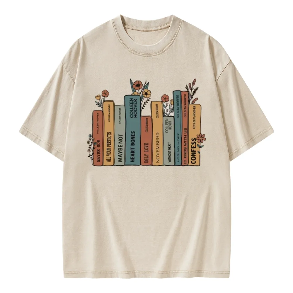 Pagewings Emotionally Attached To Fictional Characters Unisex Washed T