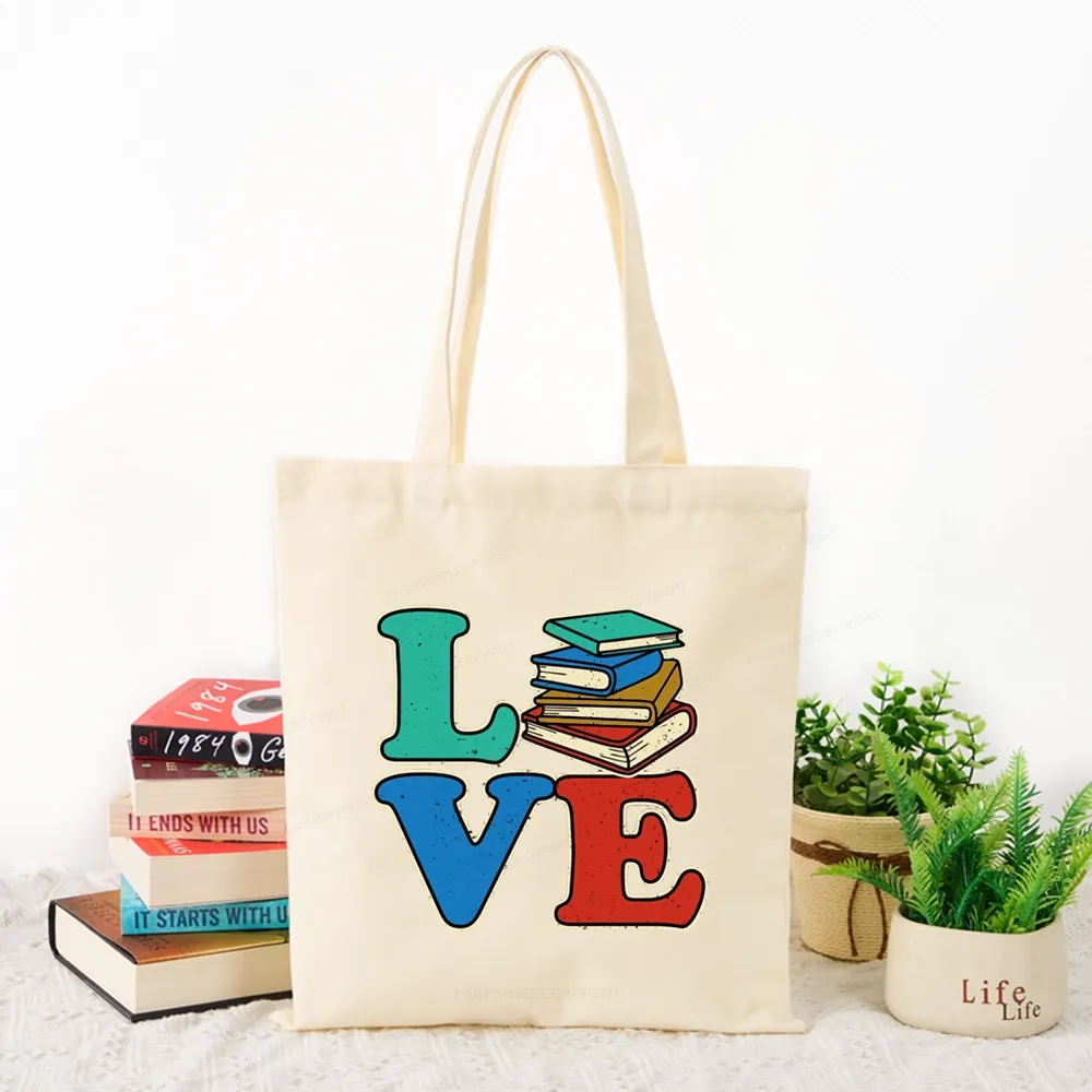 Pagewings Book Lovers Tote Bag