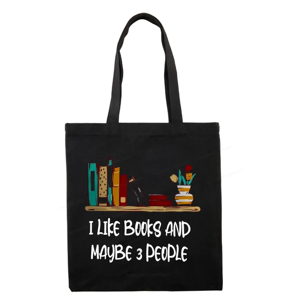 Pagewings  I Like Books World Tote Bag