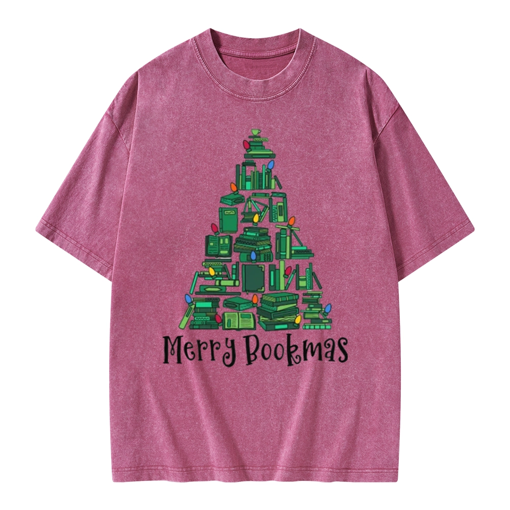 Pagewings Christmas Party Tee Unisex Washed T-shirt