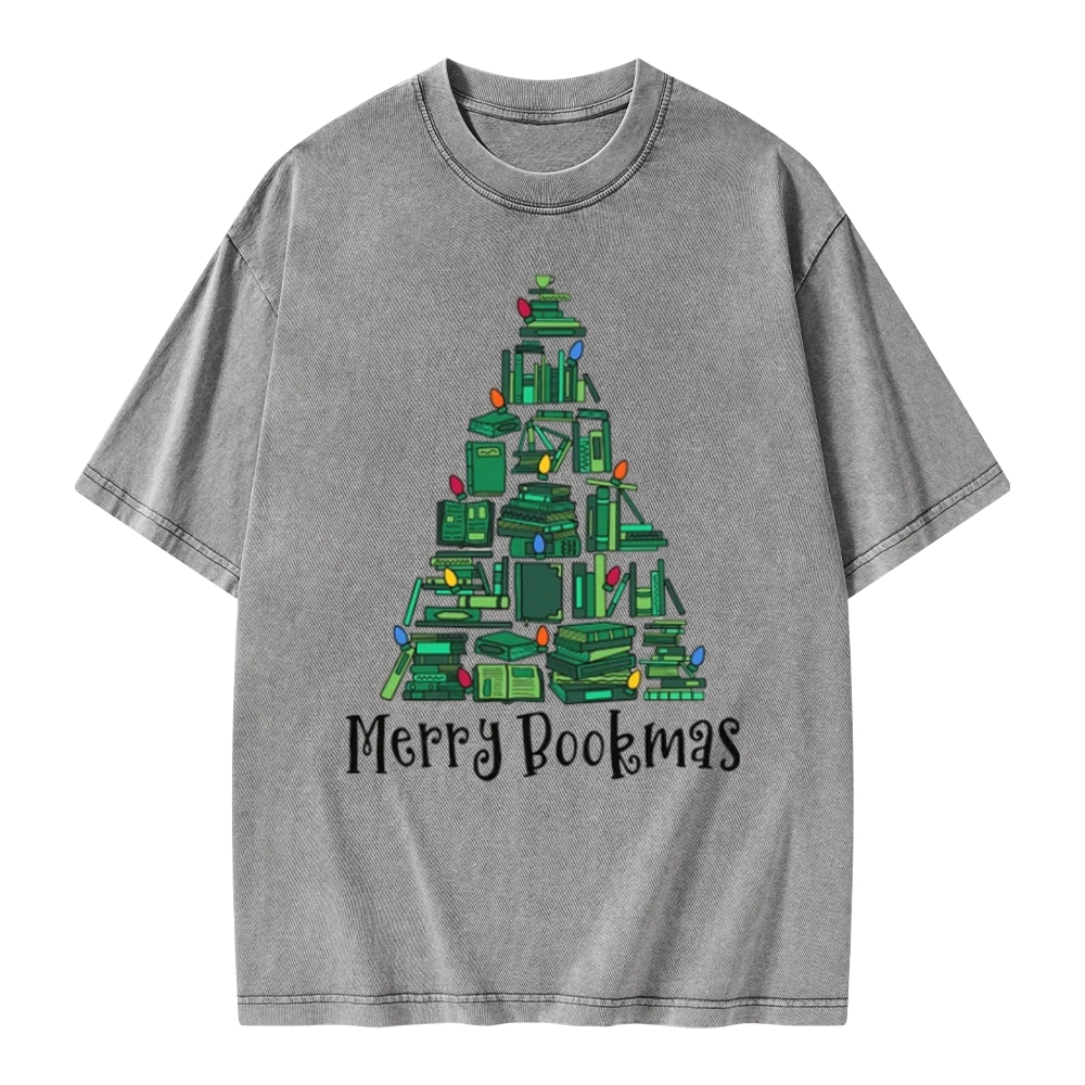 Pagewings Christmas Party Tee Unisex Washed T-shirt